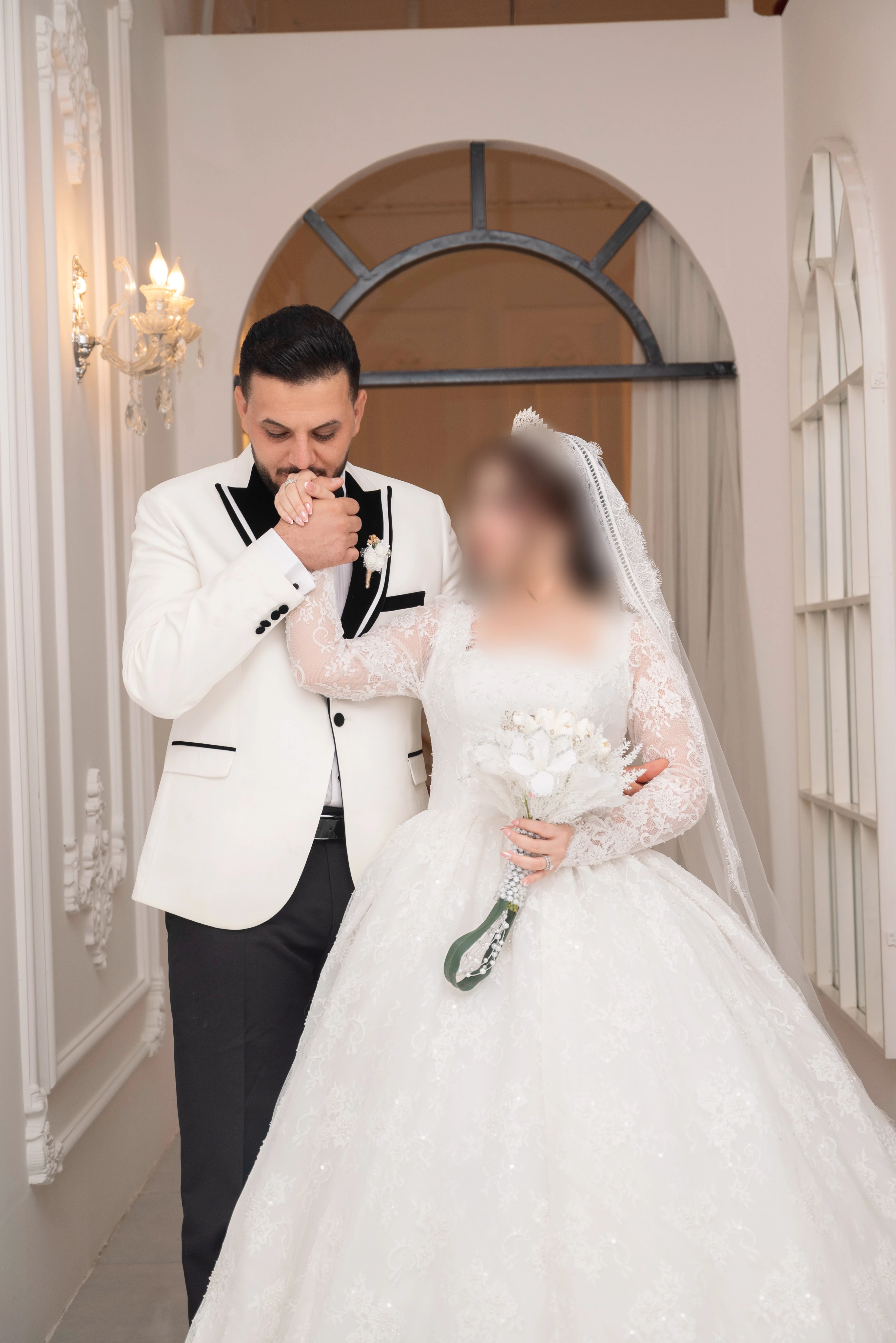 توثيق قاعة العرس والكوشة